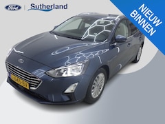 Ford Focus Wagon - 1.0 EcoBoost Hybrid Titanium X Business | 31250 KM origineel NL | Trekhaak | Navigatie | S