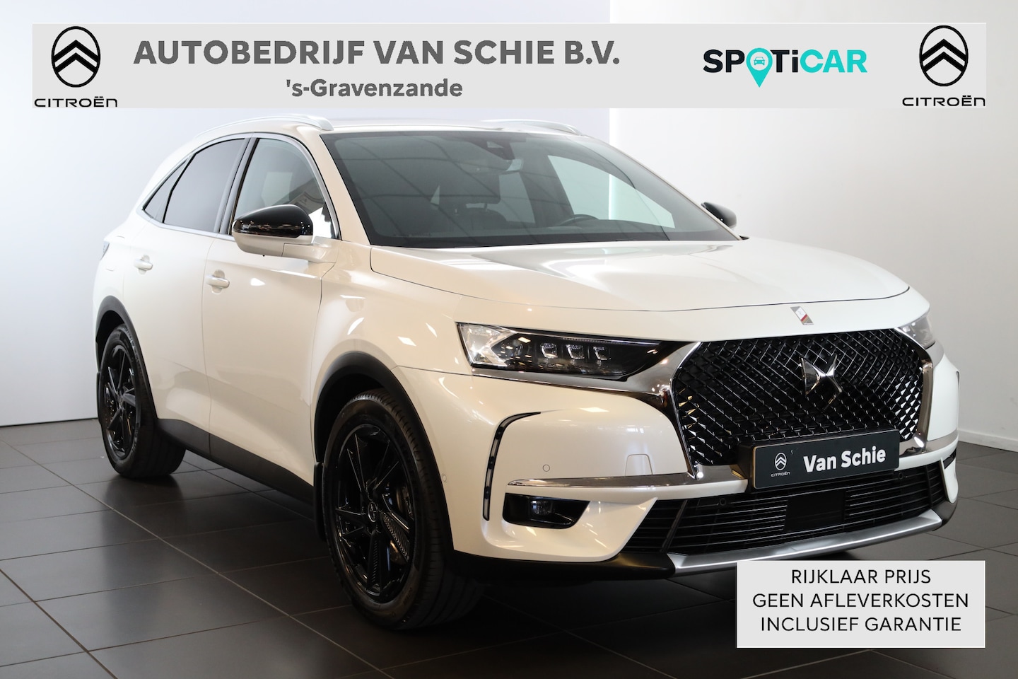 DS 7 Crossback - E-TENSE 4X4 Grand CHIC AUTOMAAT 8-TRAPS Nappa Leer |  Trekhaak |Schuif/Kanteldak | Stoelve - AutoWereld.nl