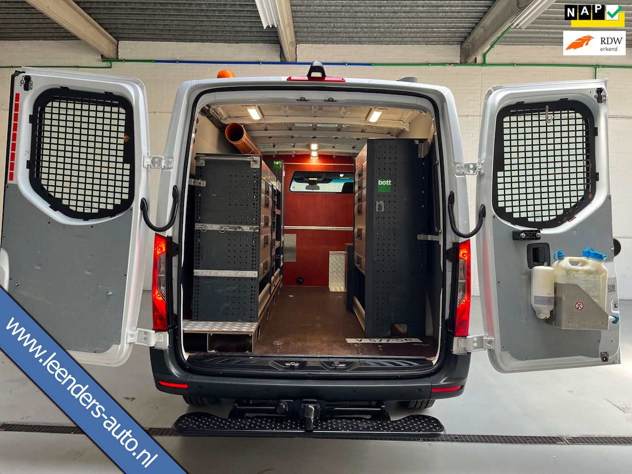 Mercedes-Benz Sprinter - Automaat Servicewagen 314 2.2 CDI 140PK L2H1 euro6 BOTT, Victron V230, Standkachel Trekhaa - AutoWereld.nl