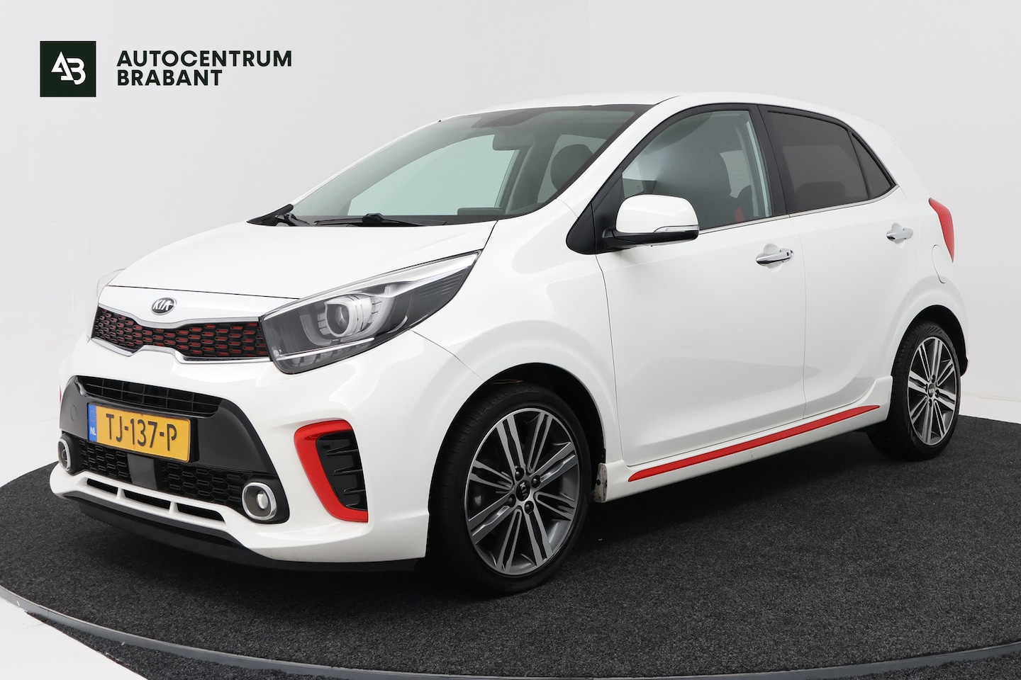 Kia Picanto - 1.0 T-GDI GT-Line (NAVIGATIE, CARPLAY, CAMERA, CLIMA, STOEL-/STUURVERWARMING, LEDER, XENON - AutoWereld.nl