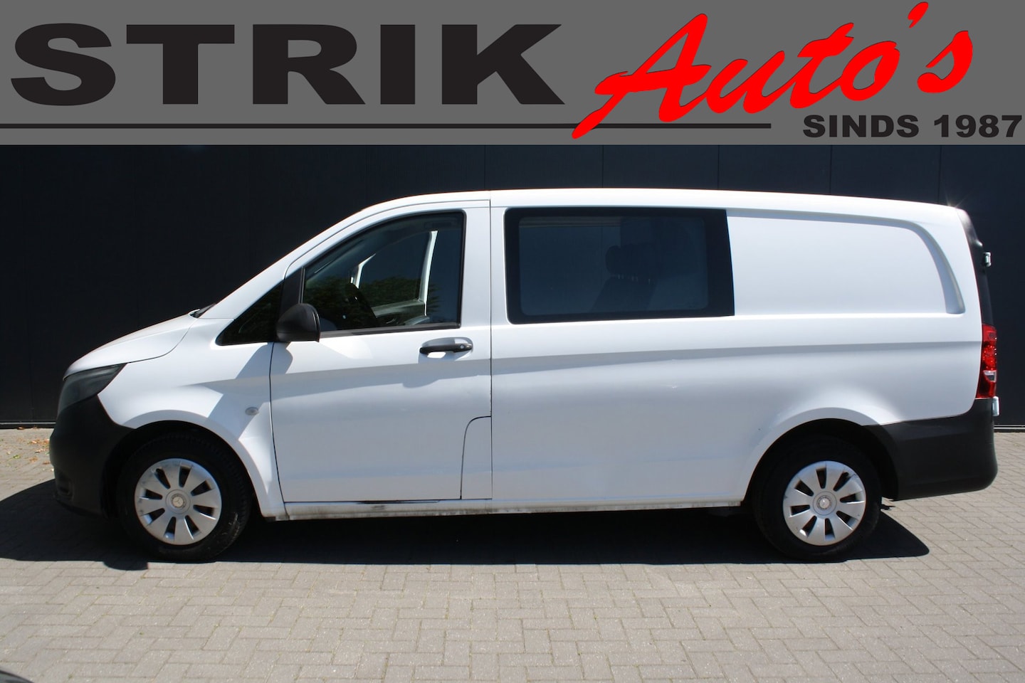Mercedes-Benz Vito - 111 CDI Lang DUBBELE CABINE Comfort EURO 6 - AIRCO - TREKHAAK - AutoWereld.nl