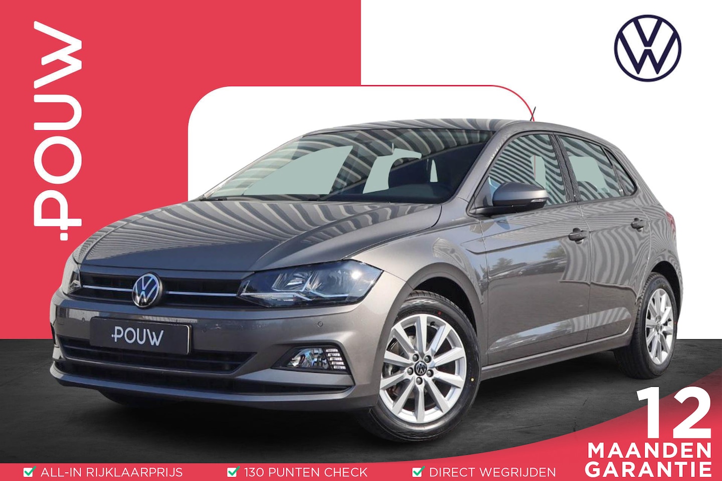 Volkswagen Polo - 1.0 TSI 95pk DSG Comfortline | Navigatie | Parkeersensoren | Apple Carplay/Android Auto - AutoWereld.nl