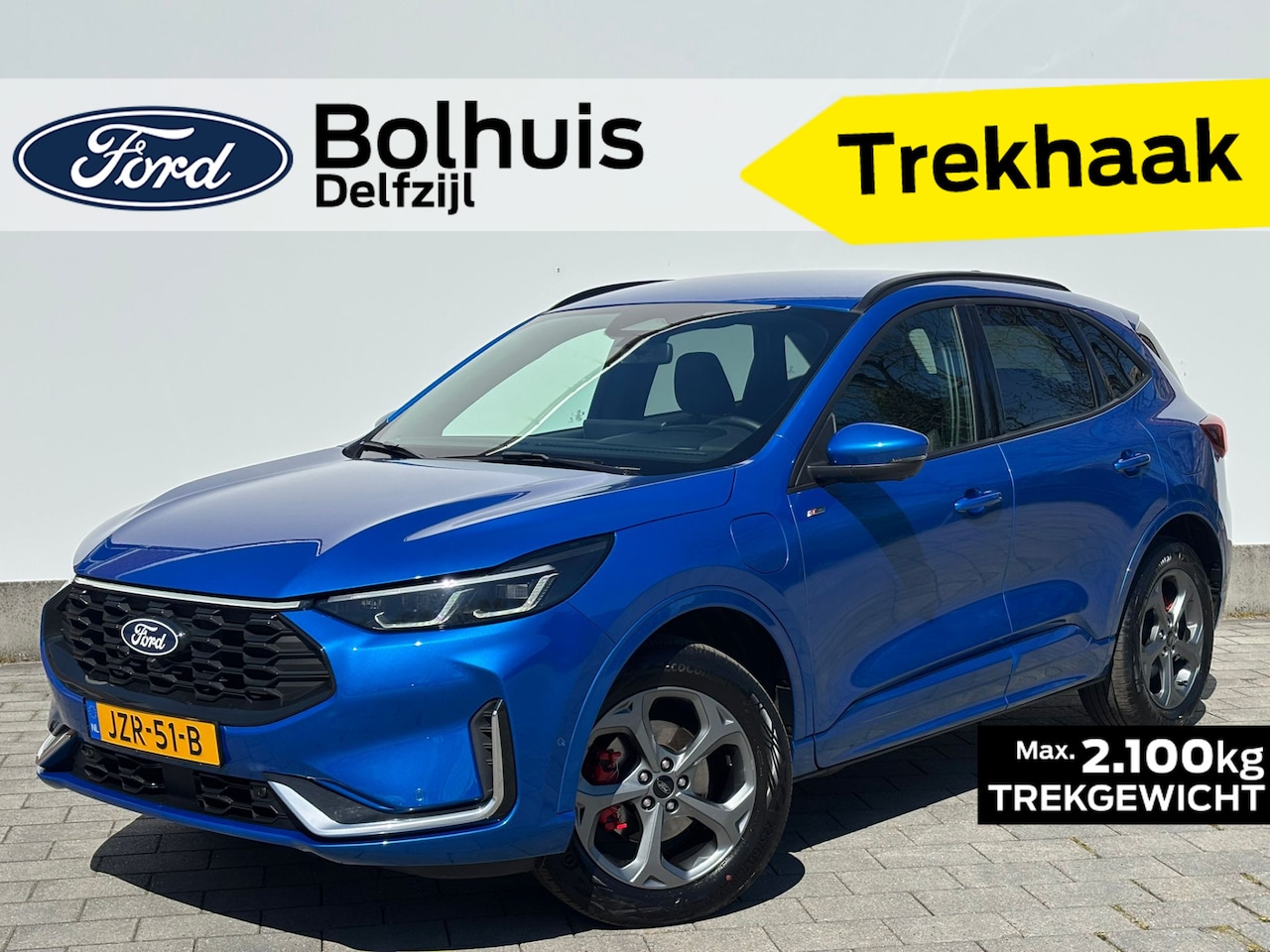 Ford Kuga - 2.5 PHEV 243 pk ST-Line X | Trekhaak | Winter Pack | AGR stoelen I Adapt. LED I Adapt Crui - AutoWereld.nl