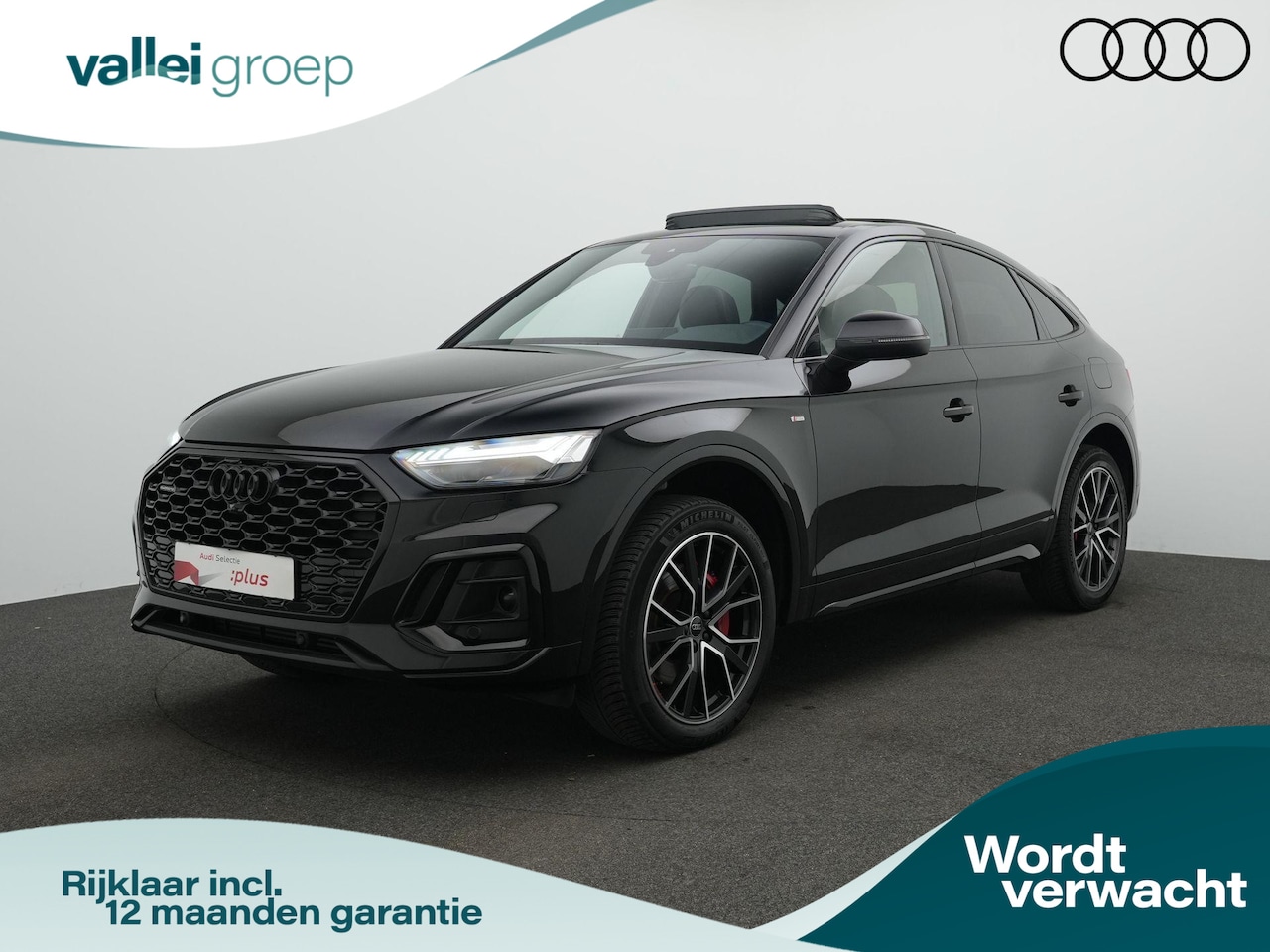 Audi Q5 Sportback - 50 TFSI e 299 pk S-Line | Panoramadak | Trekhaak | Fijnnappa leder | Matrix LED | Achterui - AutoWereld.nl