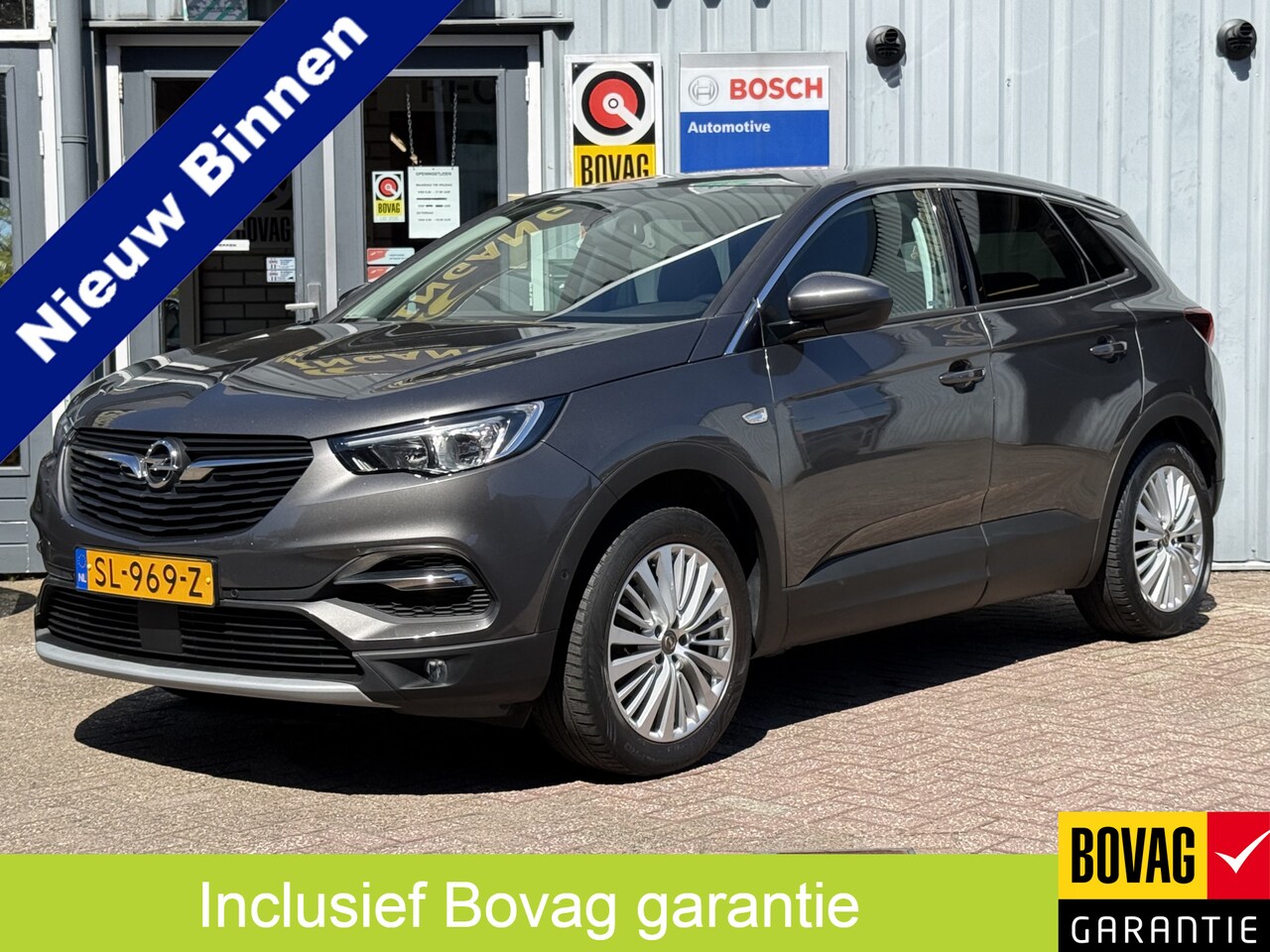 Opel Grandland X - 1.2 Turbo Innovation | NAVI | PDC | CARPLAY | KEYLESS |  ELEKTR. KOFFERKLEP | - AutoWereld.nl