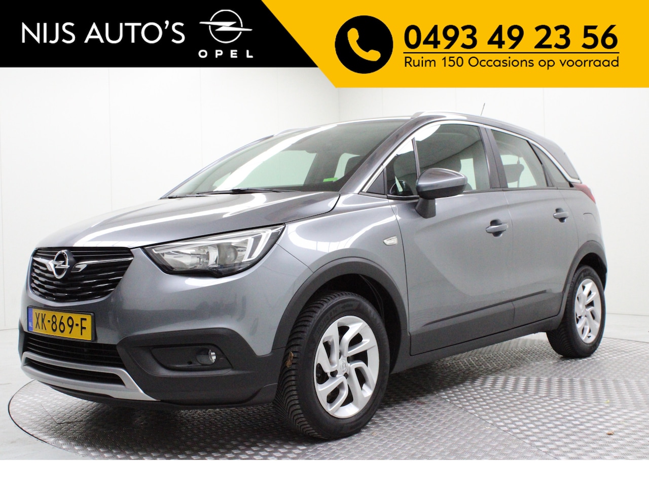 Opel Crossland X - 1.2 Turbo Online Edition climate control | navi fullmap | pdc achter | carplay | cruise co - AutoWereld.nl