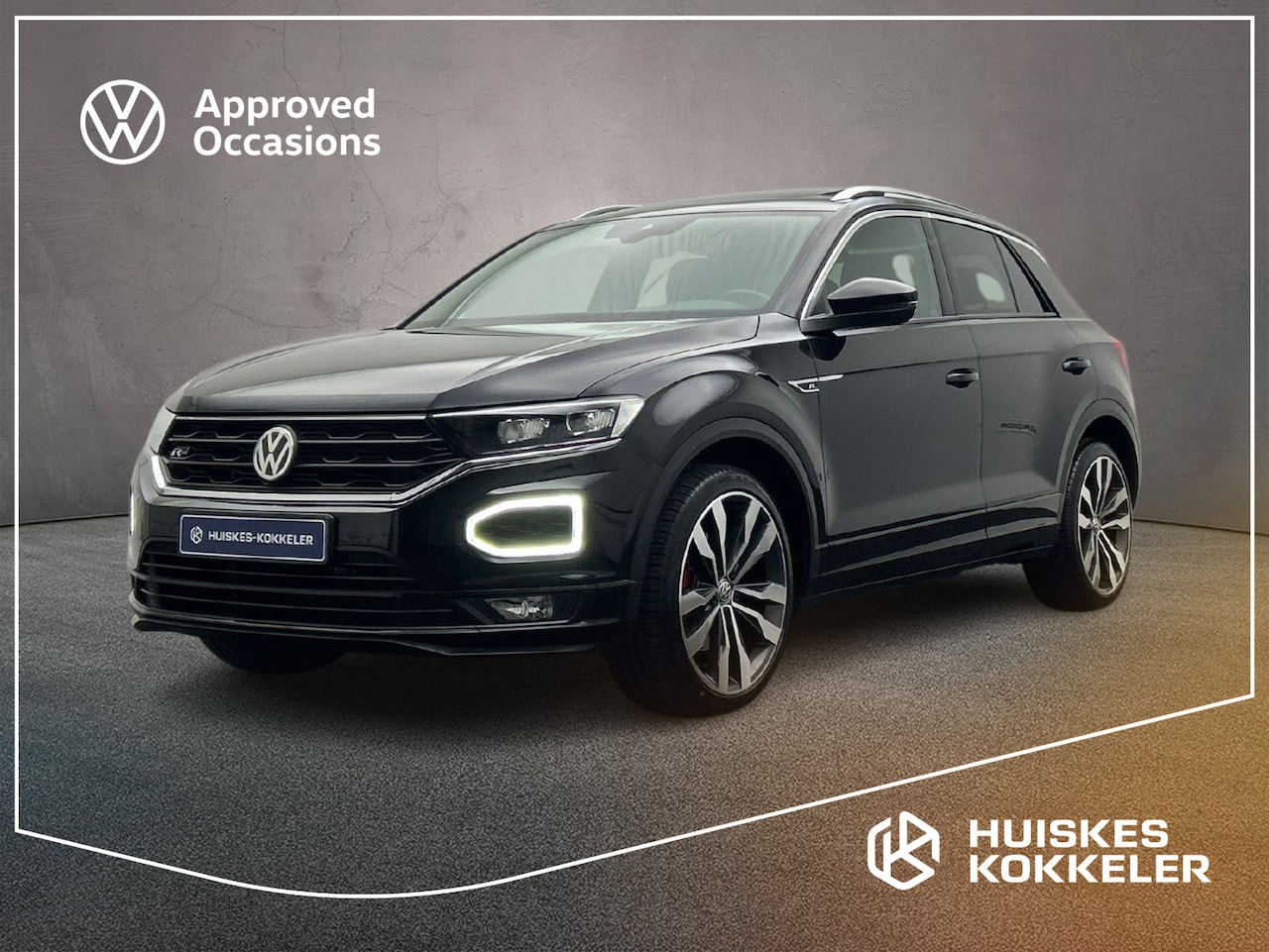 Volkswagen T-Roc - Sport Business R 1.5 TSI 150PK DSG Automaat Panoramadak, Stoelverwarming, Achteruitrijcame - AutoWereld.nl