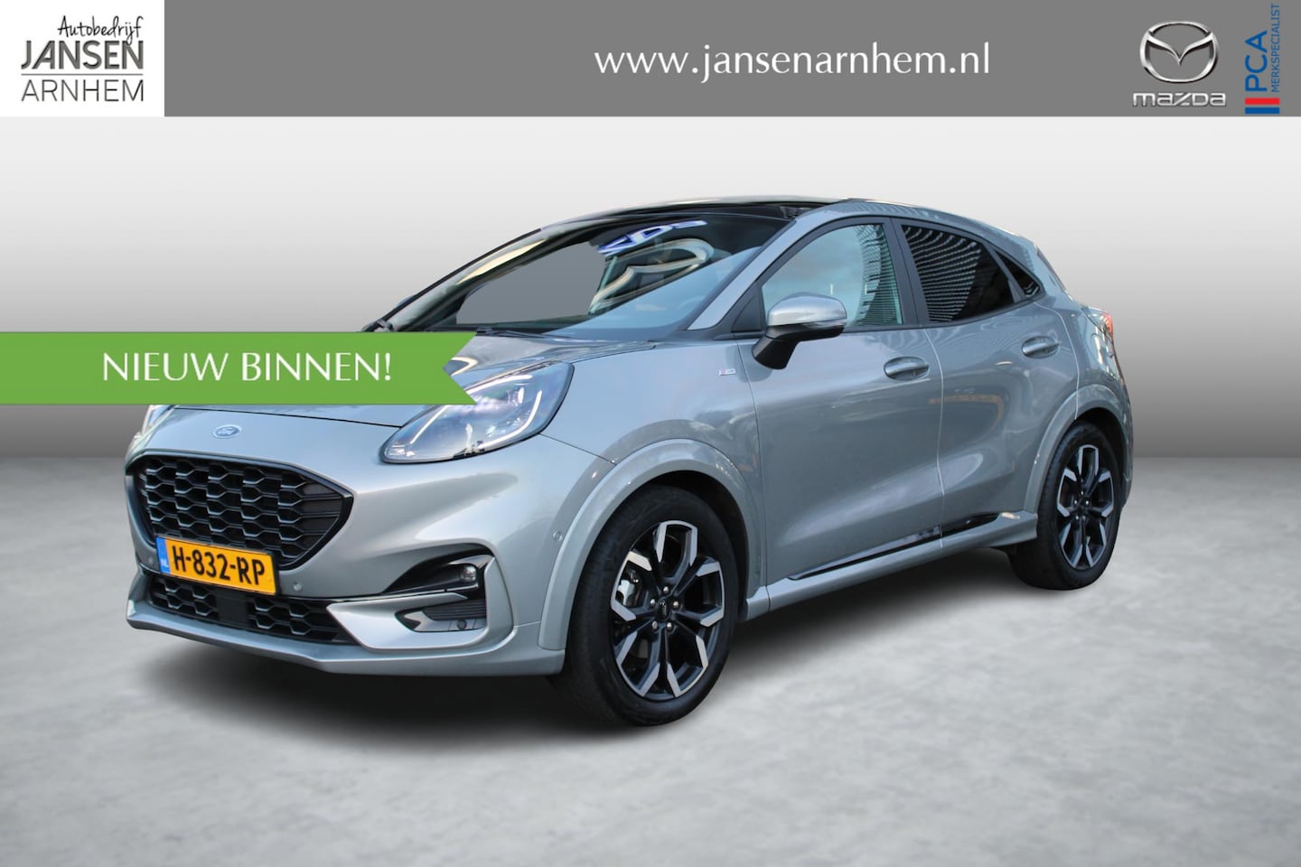 Ford Puma - 1.0 EcoBoost Hybrid ST-Line X 1.0 EcoBoost Hybrid ST-Line X , Trekhaak, Half Leder, Camera, B&O, Voorruitverwarming, Sto - AutoWereld.nl