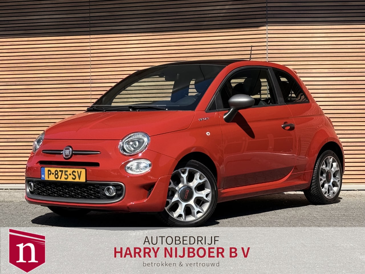 Fiat 500 - 1.0 Hybrid Sport Panodak / Telefoon / Cruise / Leer - AutoWereld.nl