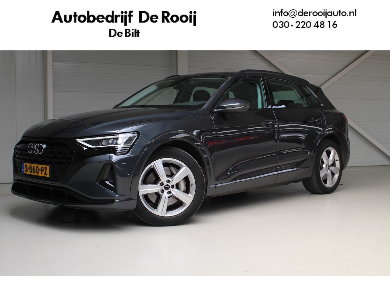Audi Q8 e-tron - 50 quattro Advanced Edition 95 kWh Leder-Alcantara/Sportstoelen/Camera - AutoWereld.nl