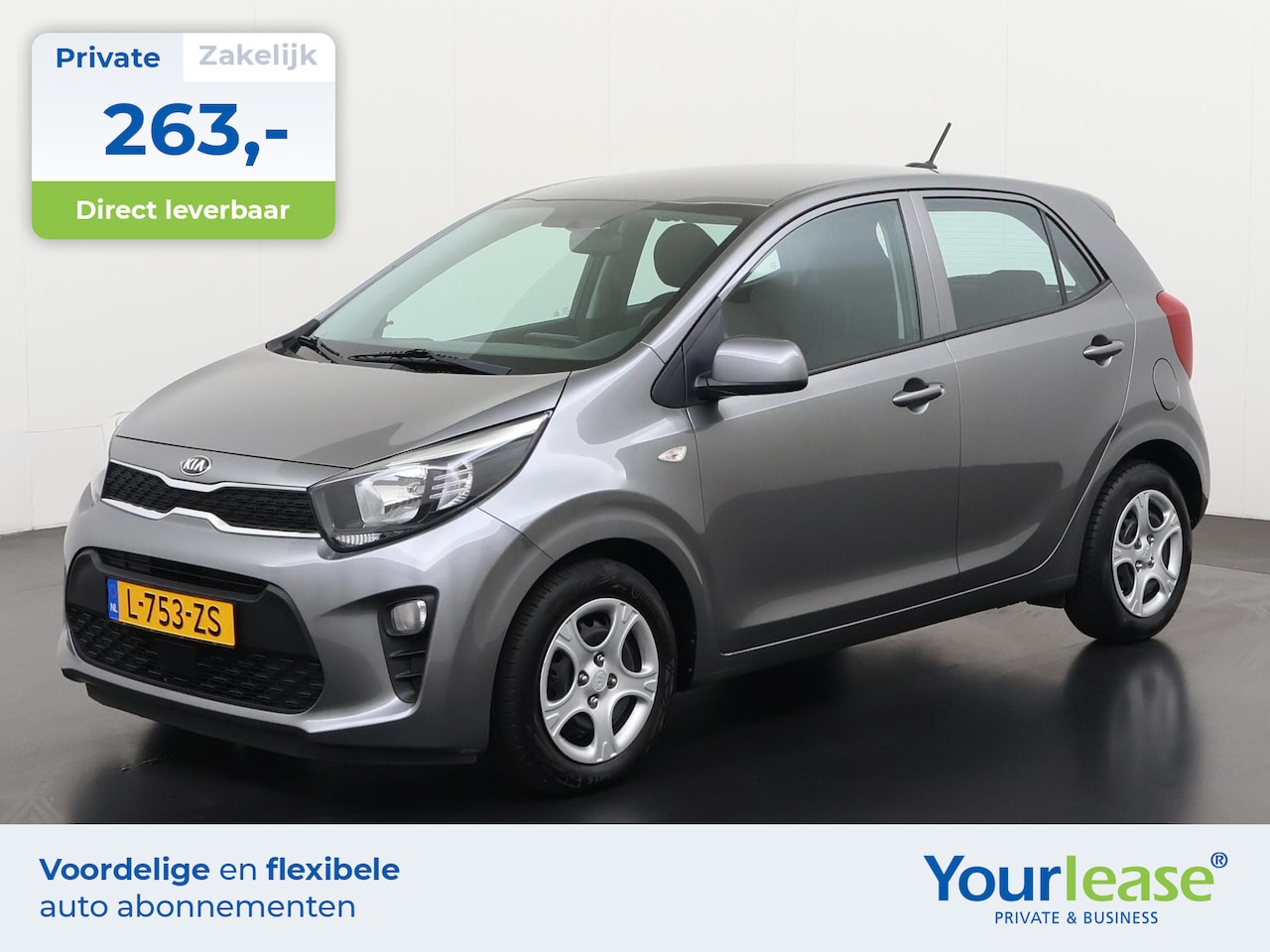 Kia Picanto - 1.0 DPi ComfortLine | All-in 263,- Private Lease | Direct uit voorraad - AutoWereld.nl