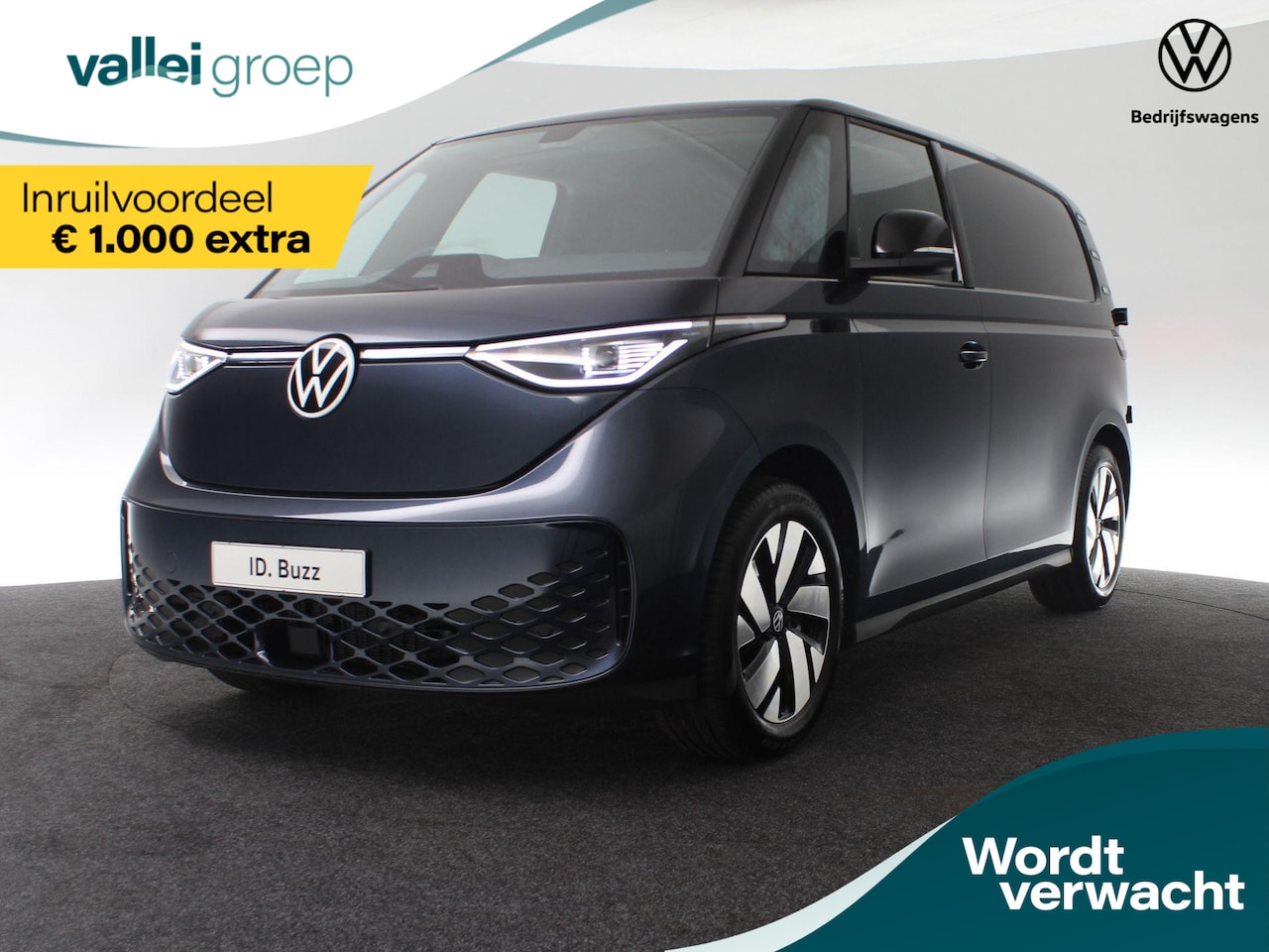 Volkswagen ID. Buzz Cargo - Bulli Limited Edition 210kW 286pk Trekhaak | Stoelverwarming | Voorruitverwarming Apple ca - AutoWereld.nl
