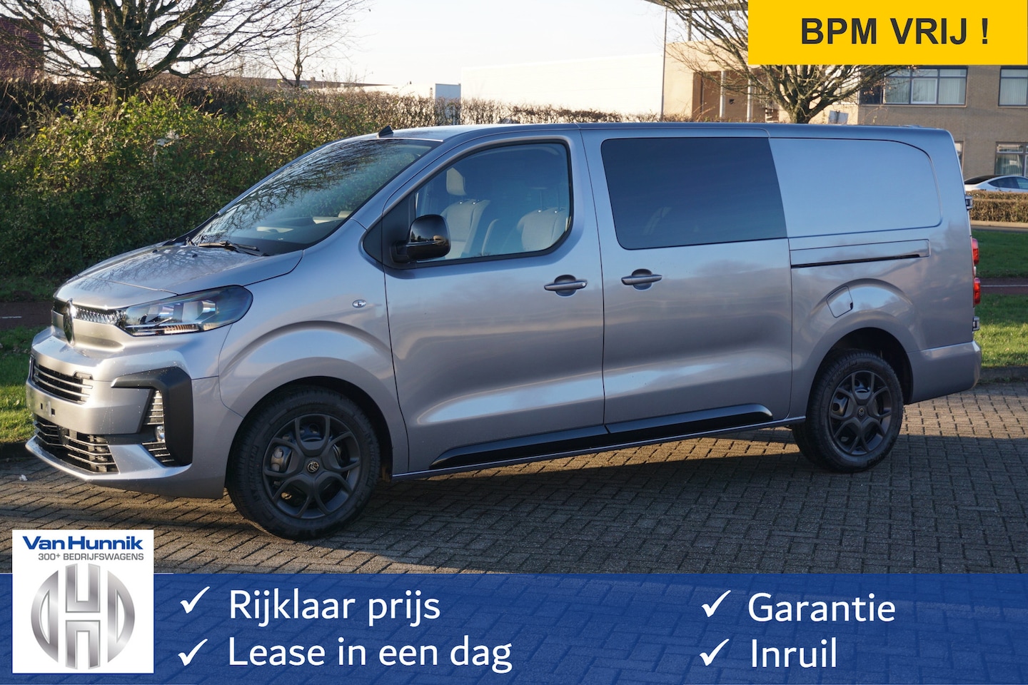 Citroën Jumpy - 2.0D 180PK EAT8 Aut L3H1 Dubbel Cabine BPM VRIJ!! Navi, Camera, Airco, Cruise!! Nr. F01* - AutoWereld.nl