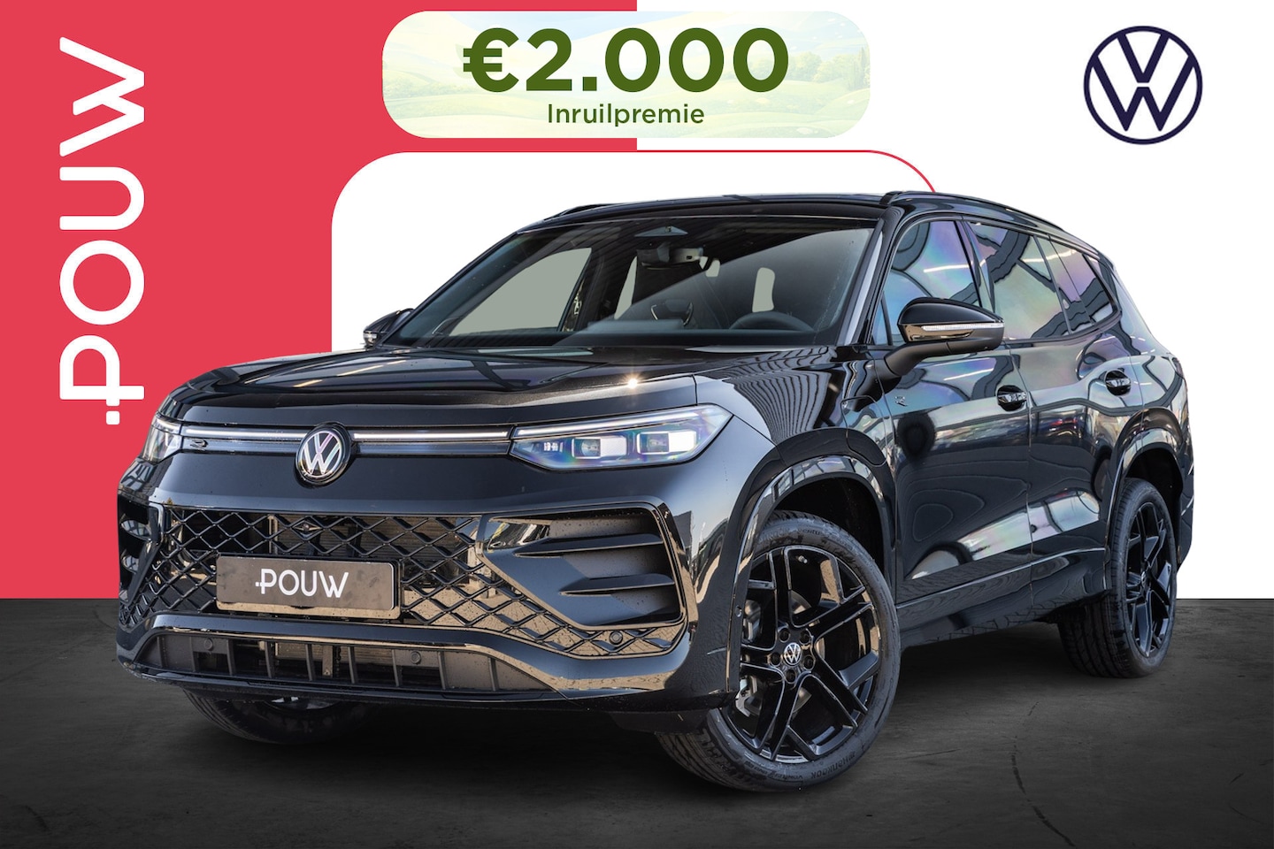 Volkswagen Tayron - 1.5 eHybrid 204pk R-Line Edition | Trekhaak Pakket | 20" Velgen - AutoWereld.nl