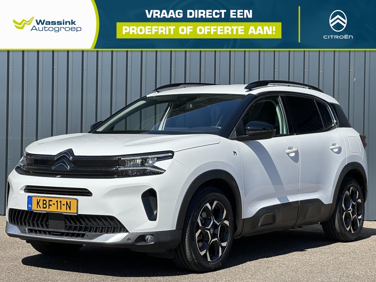 Citroën C5 Aircross - 1.6 Plug-in Hybrid 225 Feel Navigatie | Camera | Dode Hoek Detectie | Cruise Control | PDC - AutoWereld.nl