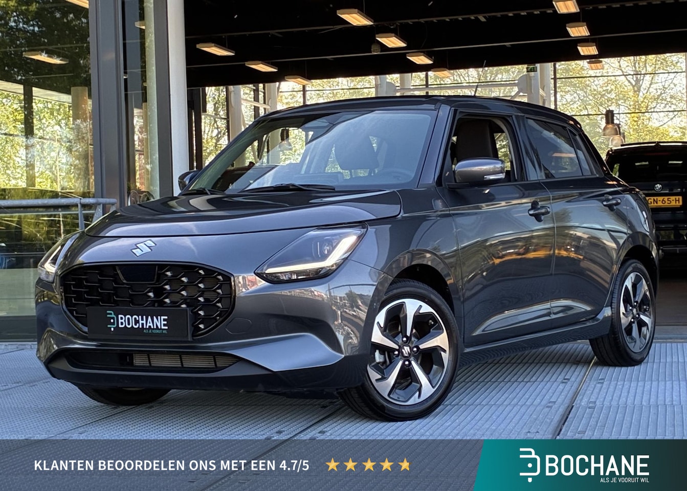 Suzuki Swift - 1.2 Style Smart Hybrid | Adaptive Cruise Control | Navigatie | Stoelverwarming | Achteruit - AutoWereld.nl