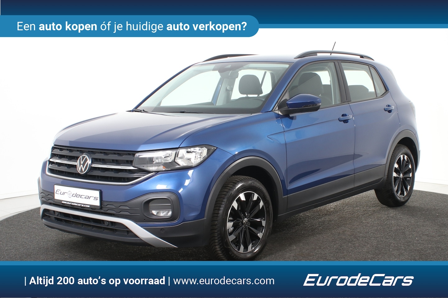 Volkswagen T-Cross - 1.0 TSI Life *1ste eigenaar*Navigatie*Camera*Carplay* - AutoWereld.nl