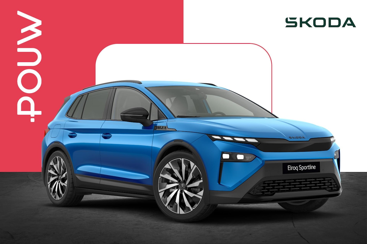 Skoda Elroq - 85 286pk Sportline | 21" Velgen | Trekhaak Wegklapbaar - AutoWereld.nl