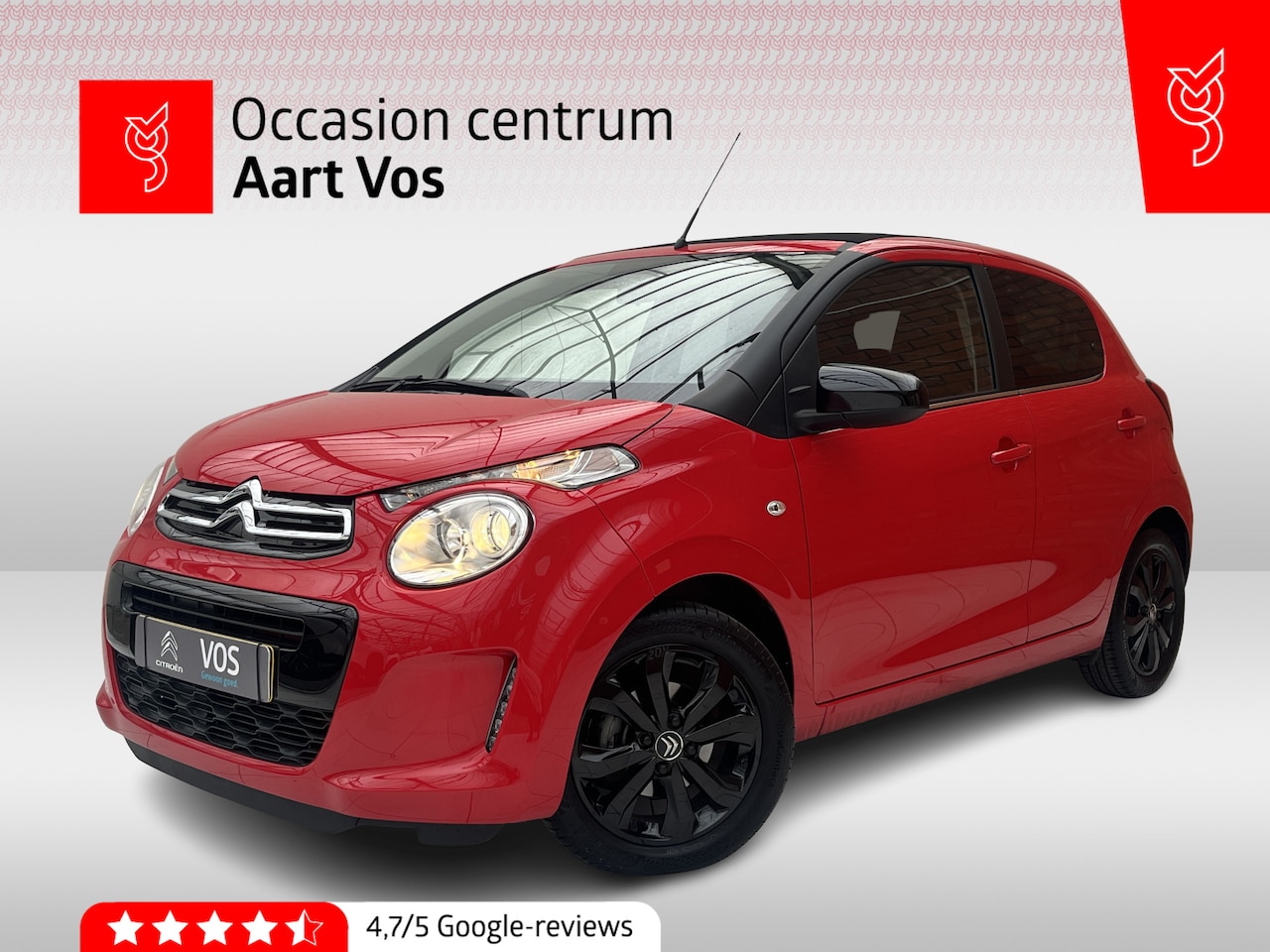 Citroën C1 - VTi 73 Airscape Shine | Camera achter | Climate control | Carplay/Android Auto | - AutoWereld.nl