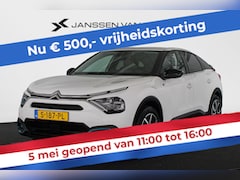 Citroën Ë-C4 - Shine 50 kWh Leder Stoelverwarming Massage Navi Camera