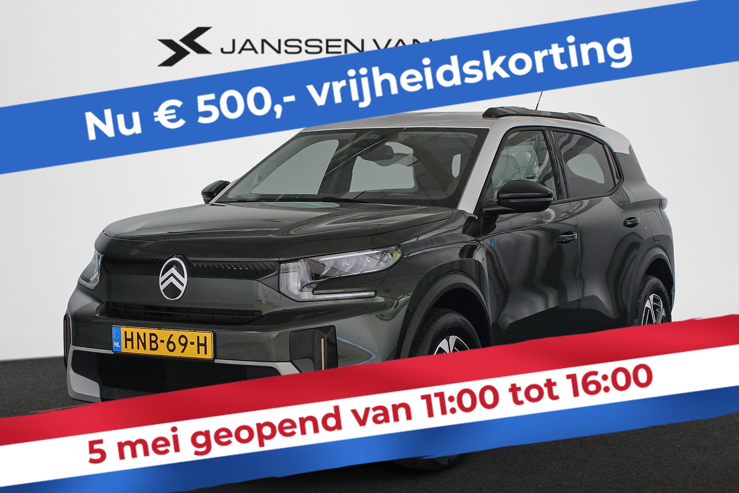 Citroën Ë-C3 Aircross - Max 113pk 44 kWh Apple CarPlay Navigatie Dodehoek - AutoWereld.nl