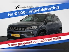 Jeep Compass - 4xe 240 Plug-in Hybrid Electric S SOH 98% Leder Stuur-Stoelverwarming Carplay