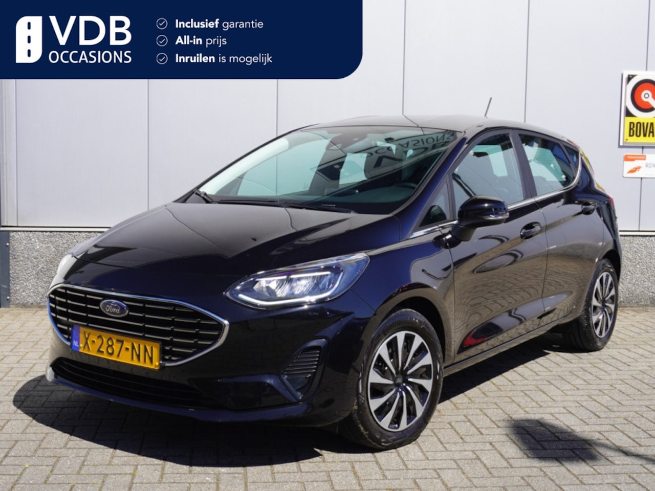 Ford Fiesta - 1.0 EcoB.Hy. Titanium 124PK | Stuur&Stoel verwarm. | CarPlay | N - AutoWereld.nl