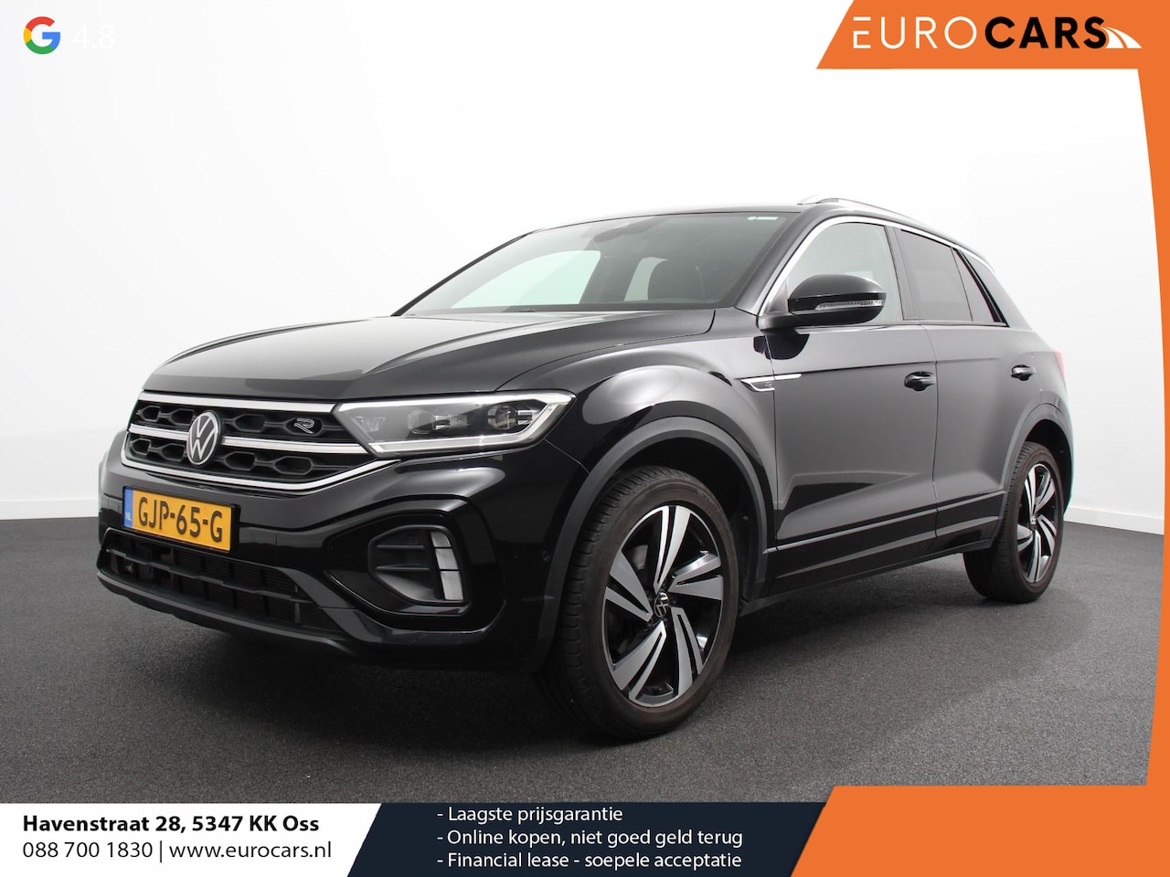 Volkswagen T-Roc - 1.5 TSI 150pk DSG R-Line Navigatie Apple Carplay/Android Auto Parkeersensoren Camera Adapt - AutoWereld.nl