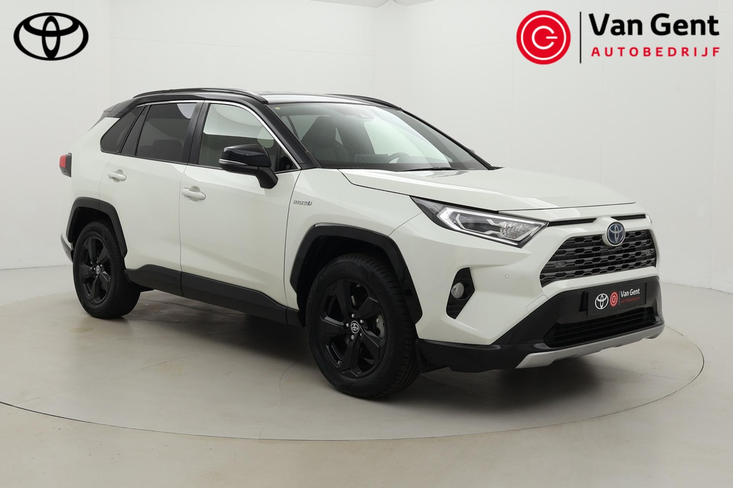 Toyota RAV4 - 2.5 Hybrid AWD Bi-Tone | Navigatie | Leder | JBL | Apple Carplay / Android Auto | Stoelver - AutoWereld.nl