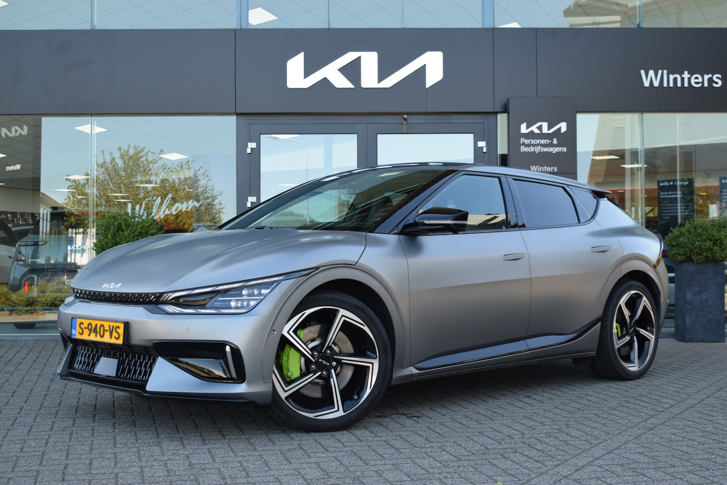 Kia EV6 - GT AWD 77.4 kWh 585 PK!| Sportstoelen | Schuif/ Kantel Dak | Stuur + Stoelverwarming | Tot - AutoWereld.nl