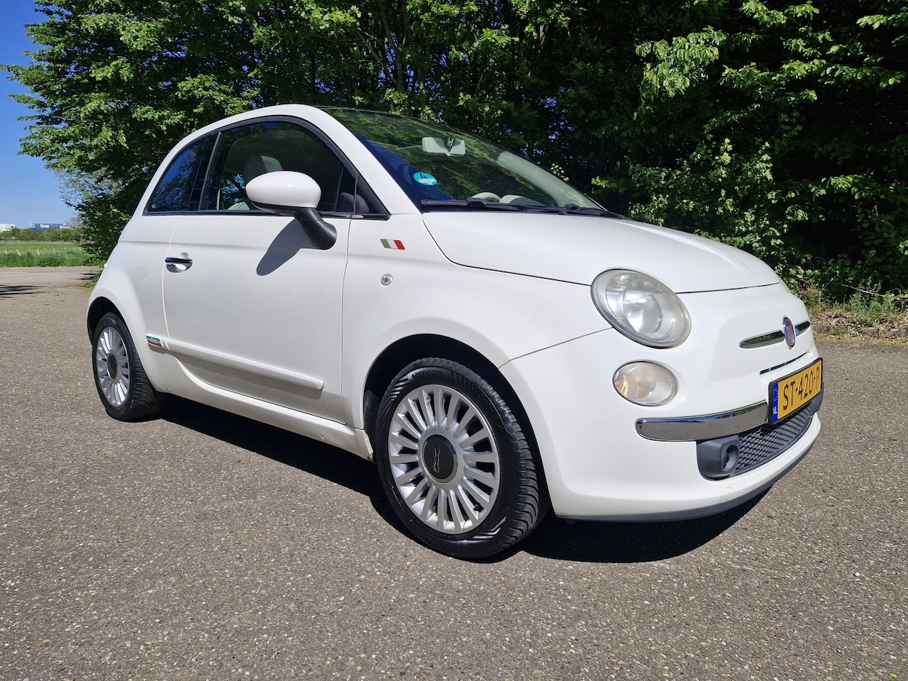 Fiat 500 - 1.2 Lounge | Pano | Airco! | APK 07-2027 - AutoWereld.nl