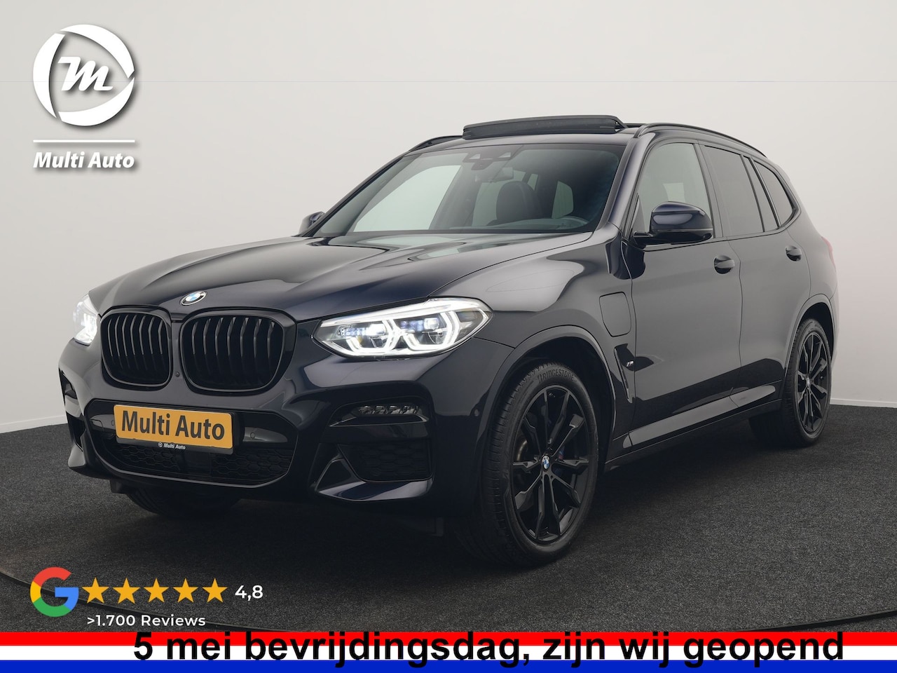 BMW X3 - xDrive30e M Sport PHEV 293pk Dealer O.H. | Trekhaak Af Fabriek | Panodak | Head Up | Adapt - AutoWereld.nl