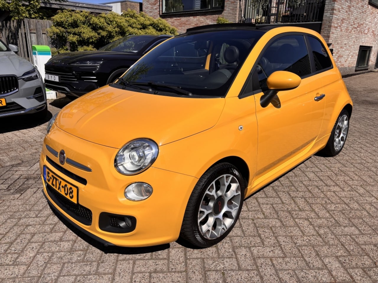 Fiat 500 C - 0.9 TwinAir T 500S | Trekhaak | Sportuitvoering | Road trip auto - AutoWereld.nl
