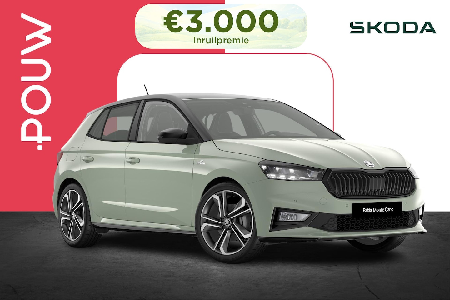 Skoda Fabia - 1.0 TSI 115pk Monte Carlo | Verwarmbare Voorstoelen | LMV 18'' - AutoWereld.nl