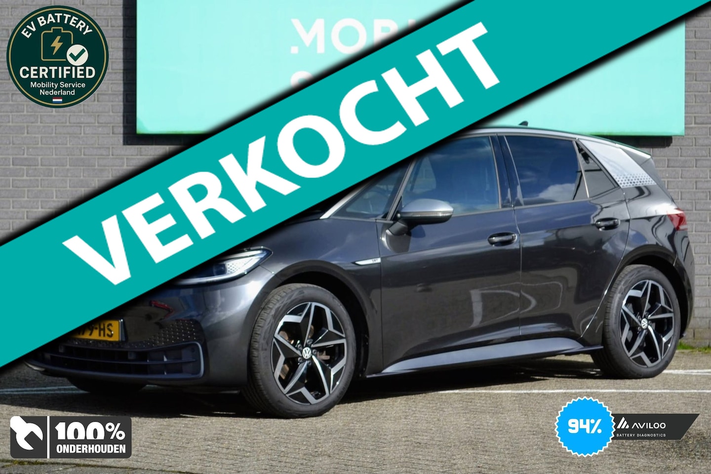 Volkswagen ID.3 - First Plus 58 kWh SOH94% CarPlay ACC Matrix Sfeerverlichting - AutoWereld.nl