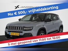 Jeep Avenger - 1.2 e-Hybrid Summit / Navi / Carplay / Winterpakket / 2+6 Jaar Garantie