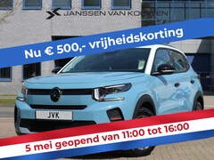 Citroën ë-C3 - Plus 113pk Comfort Range 44 kWh / Navigatie / Sensoren / Apple Carplay