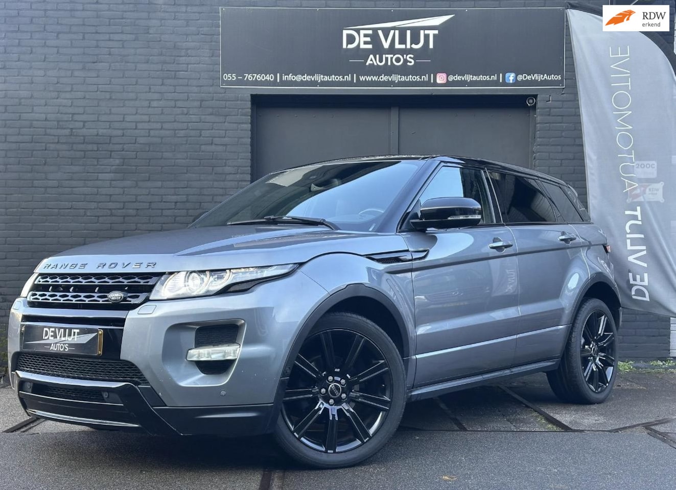 Land Rover Range Rover Evoque - 2.0 Si 4WD 241PK | Automaat | Navi | Leer | Xenon | Cruise Control | Climate Control | Mer - AutoWereld.nl