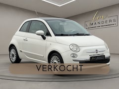 Fiat 500 - 1.2 Lounge 2011 WIT | Airco | Panoramadak | NL