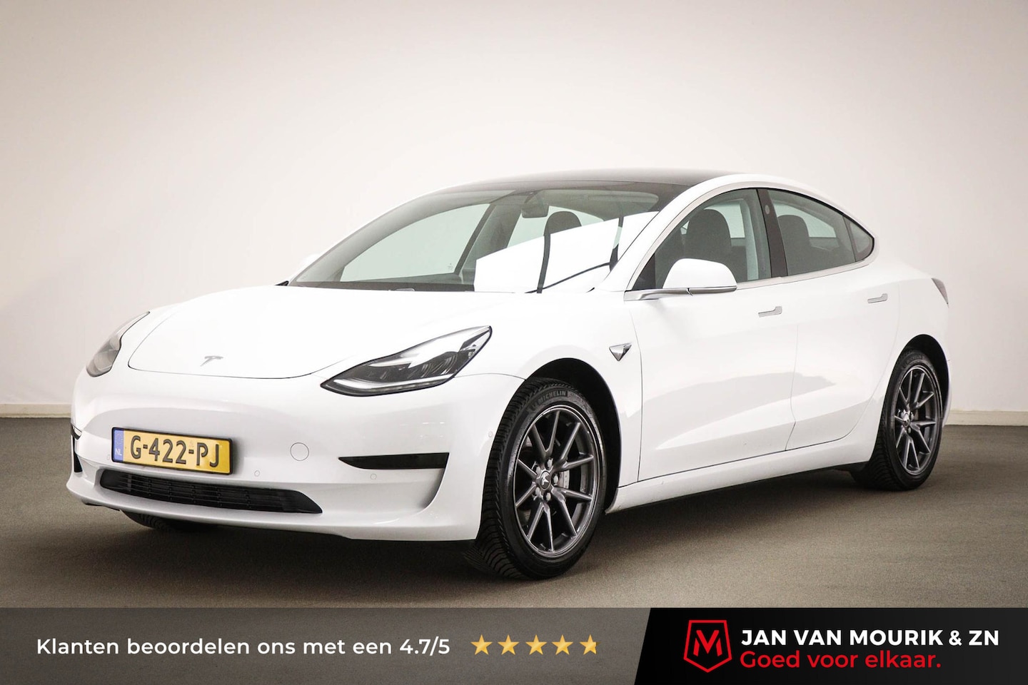 Tesla Model 3 - Standard RWD Plus 60 kWh | SOH 89% | PANORAMADAK | HOUTAFWERKING | CAMERA - AutoWereld.nl
