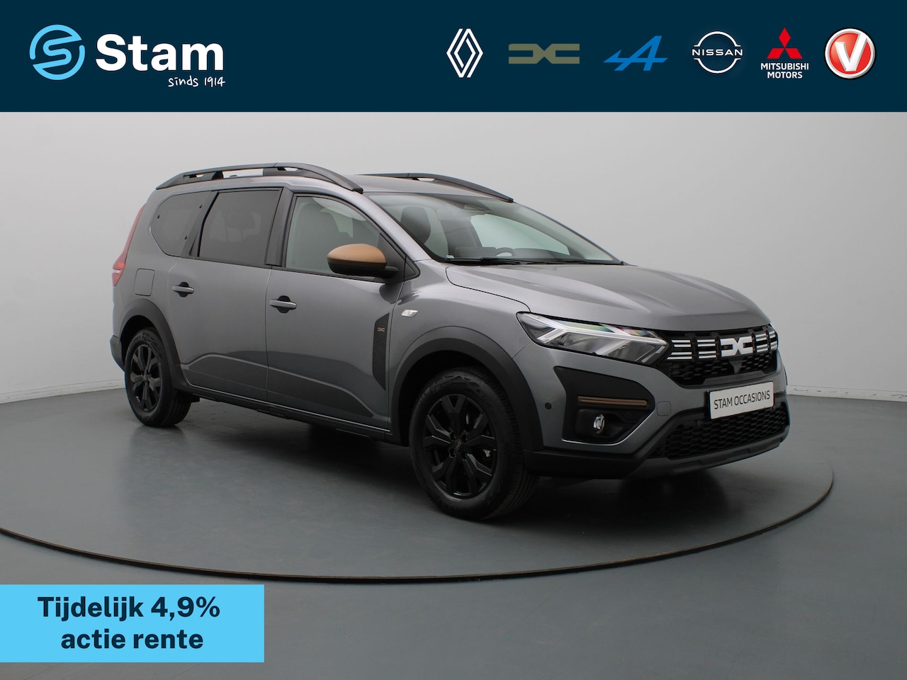 Dacia Jogger - Hybrid 140pk Extreme AUTOMAAT 7-PERSOONS | Camera | Climate | Parksens. v+a - AutoWereld.nl