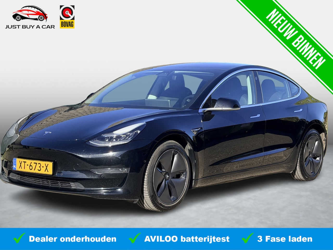 Tesla Model 3 - Long Range RWD Long Range AWD 75 kWh Warmtepomp / 3 Fase / Autopilot / Stoel en Stuurverwarming / Leder / - AutoWereld.nl