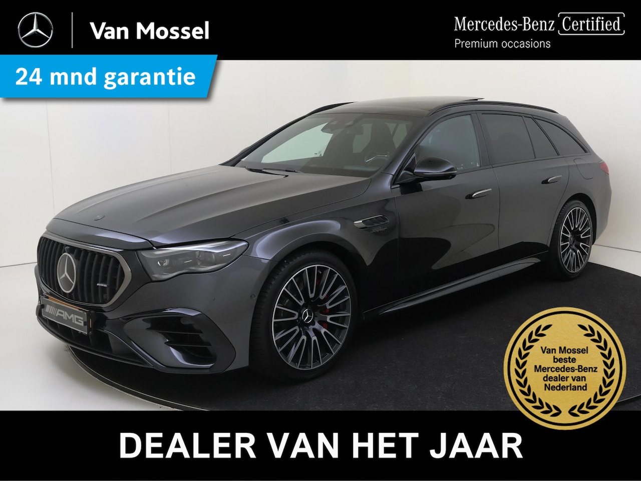 Mercedes-Benz E-klasse Estate - AMG 53 4MATIC+ Night Edition / Premium Plus/ DYNAMIC PLUS/ Panoramadak/ Perf. stoelen/ Sup - AutoWereld.nl