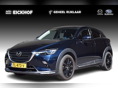 Mazda CX-3 - 2.0 SkyActiv-G 120 GT-M - Black Leather Pack - Trekhaak - Apple Carplay - Dealer onderhoud