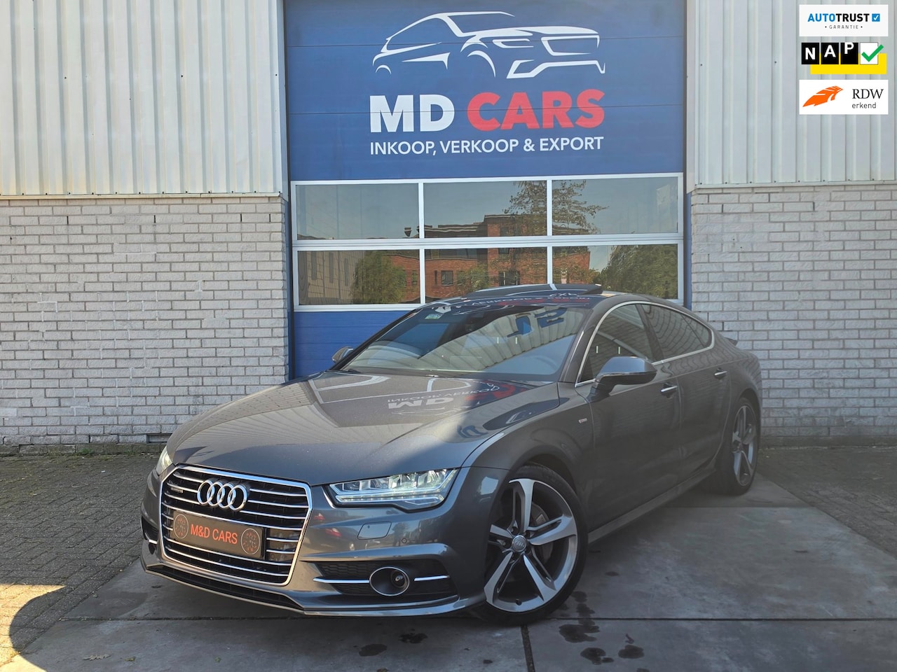 Audi A7 Sportback - 3.0 TFSI quattro Pro Line S NAP/SCHUIFDAK/MEMORY STOELEN - AutoWereld.nl
