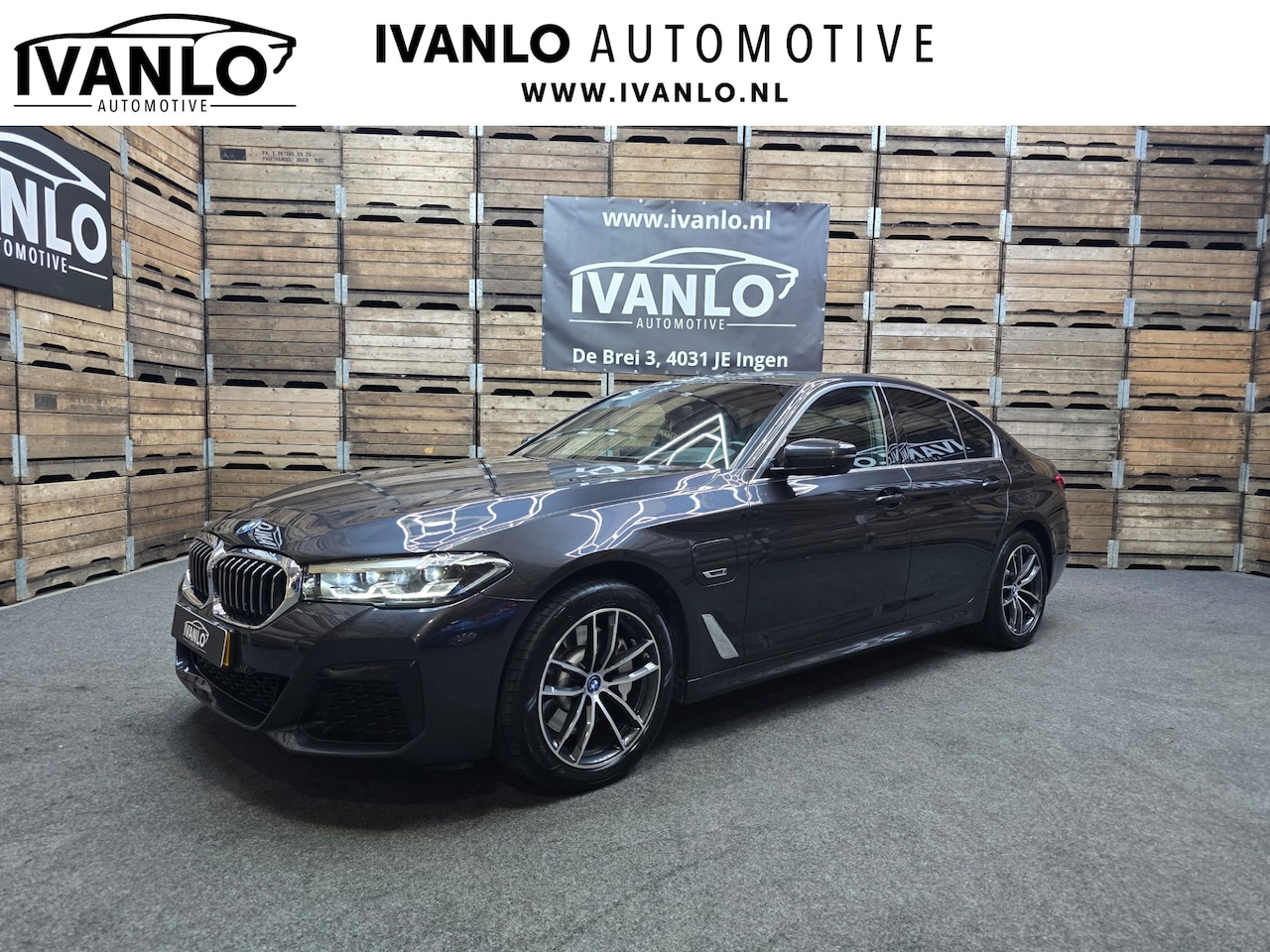 BMW 5-serie - 530e Business Edition Plus HUD Navi LED Memory stoelv en koeling LM - AutoWereld.nl