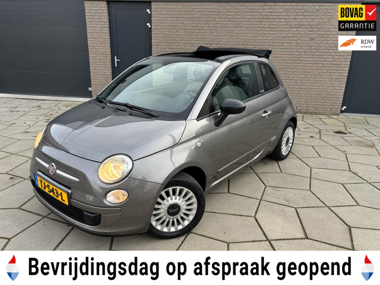 Fiat 500 C - 0.9 TwinAir Cabrio Softtop - AutoWereld.nl