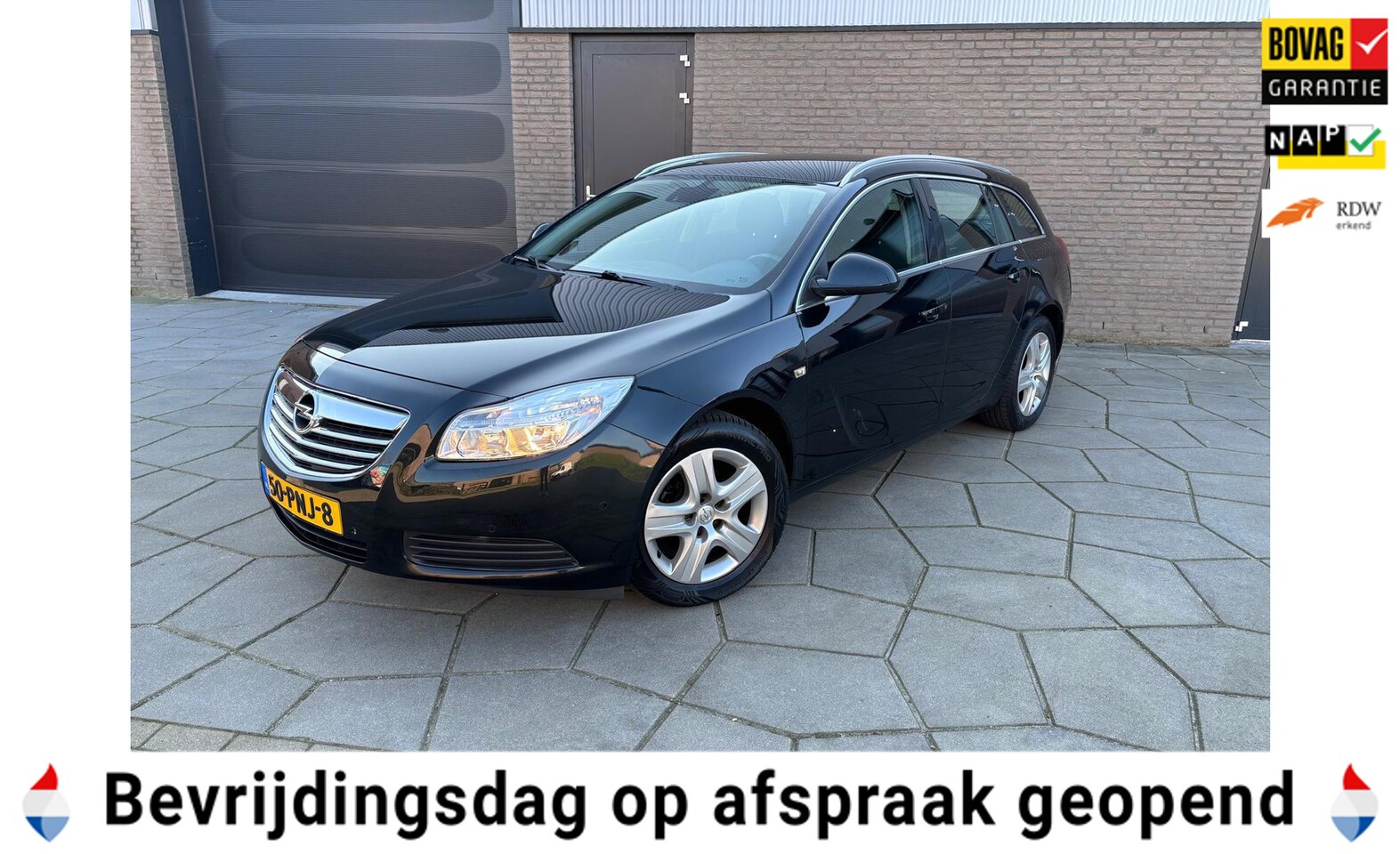 Opel Insignia Sports Tourer - 1.8 Edition|Prachtige Station|Trekhaak| Dakrails|Park.sens. V+A |All-Season banden|best.st - AutoWereld.nl