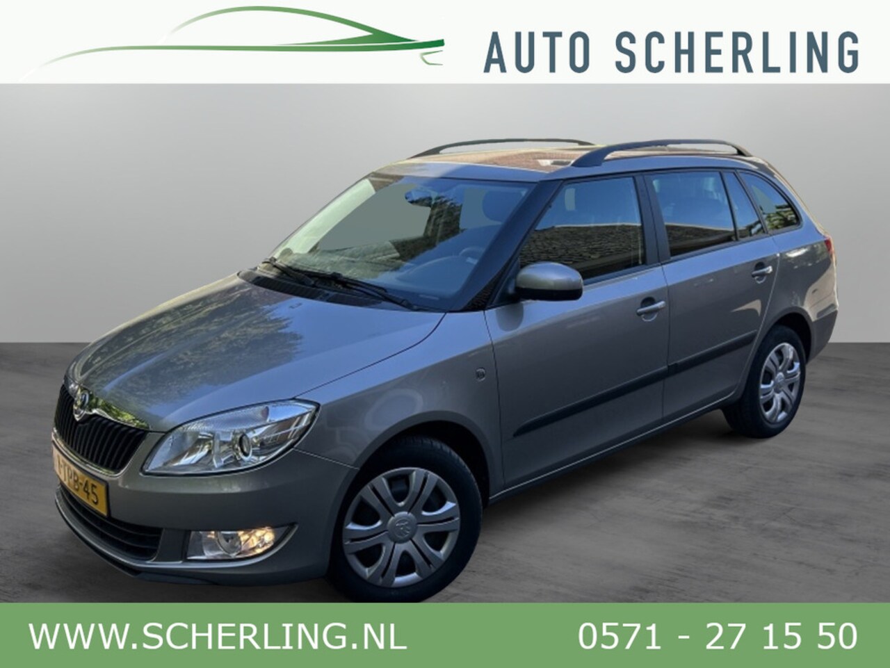Skoda Fabia Combi - 1.2 TSI Sprint Airco, Cruise, 1e Eigenaar! 85 dkm! - AutoWereld.nl