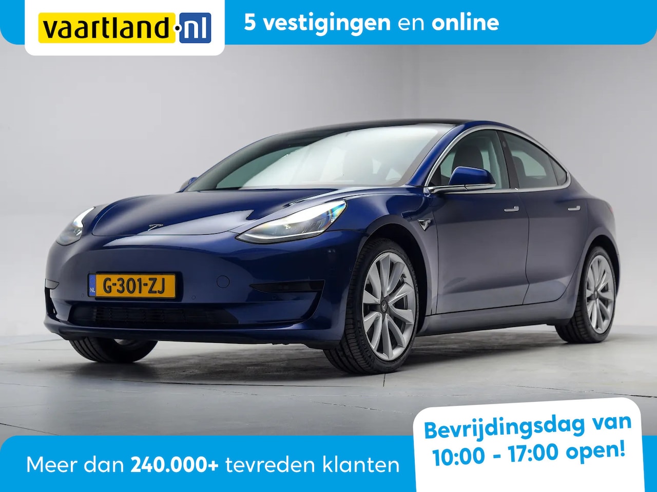 Tesla Model 3 - Standard RDW Plus 60 kWh 3-Fase [ Panoramadak Autopilot Camera ] - AutoWereld.nl